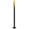 Image de EGLO Lampadaire LED Barbotto 5W 137 cm noir et or