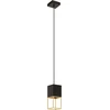 Image de Lampe à suspendre LED Montebaldo noir, doré Eglo 97733