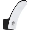 Image de EGLO Applique murale d'extérieur à capteur LED Fiumicino 11 W noir