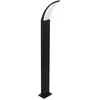 Image de EGLO Borne d'éclairage LED d'extérieur Fiumicino 11 W 90 cm noir
