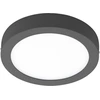 Image de EGLO Applique murale/plafonnier d'extérieur LED Agrolis-C 16,5 W ronde noire