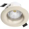 Image de EGLO Saliceto, spot encastré, 1 ampoule(s), LED, 380 lm, 220-240 V, nickel