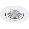 Image de EGLO Saliceto, spot encastré, ampoule(s) non remplaçable(s), 1 ampoule(s), LED, 4000 K, blanc