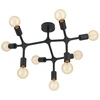 Image de EGLO BOCADELLA 1, 9 ampoules, E27, IP20, Noir