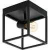 Image de Lampe de plafond Lampe plafonnier noir lampe de salon 98331