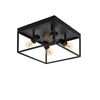 Image de Lampe de plafond Lampe plafonnier noir lampe de salon 98334