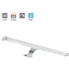 Image de Vinchio 12w Lampe Miroir A' Led, Lumie're Chaude D'Inte'rieur 3000k Me'tal Couleur Chrome 98502
