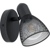 Image de Eglo 98621 CAROVIGNO E14 Applique noire