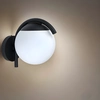 Image de Lampe d'extérieur Eglo Prata Vecchia Applique IP44 Lampe de jardin noire Lampe boule