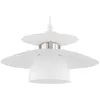 Image de Suspension Brenda - Blanc|gris