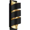 Image de Eglo Wandleuchte Elizondo E14 schwarz / gold