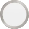 Image de FUEVA-Z lampe encastrée lampe de plafond plafonnier - Ø21,6 x ET26 cm - nickel mat - 16,5W incl.