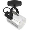Image de Eglo 99052 BERREGAS E27 Applique murale Ø110mm noir chrome