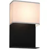 Image de Eglo LED Wandleuchte Galdakao Schwarz/Weiß 5,4W 410lm Warmweiß 2700K mit Schalter