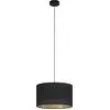 Image de ESTEPERRA suspension Lampe à suspendre Lampe à suspendre - H110 x Ø38 cm - noir - 1X40W excl - IP20