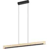 Image de Eglo LED Suspension Camacho noir-brun 110 x 6 cm blanc chaud,intensité lumineuse variable