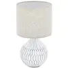 Image de BELLARIVA 3 lampe de table éclairage de table - H36 x Ø20 cm - blanc - 1X40W excl - IP20