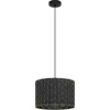 Image de Lampe à suspendre Lampe à suspendre Lampe noire dorée Eglo 99525