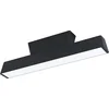 Image de Eglo Connect LED Plafonnier Simolaris-Z noir 47 x 5,5 cm dimmable