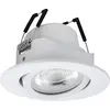 Image de Kit 1 spot encastré connecté Zigbee bluetooth Saliceto blanc/couleurs rond blanc