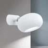 Image de Applique murale et lampe de table LED, lampe de bureau, lampe pour la lecture, le travail de bureau, personnalisable, à intensité variable, rechargeable par batterie, blanc