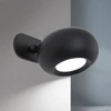 Image de Applique murale et lampe de table LED, lampe de bureau, lampe pour la lecture, le travail de bureau, personnalisable, à intensité variable, rechargeable par batterie, noir