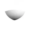 Image de Bisquitte - Applique Murale Lifestyle Ceramics Plaster Blanc, 1x E27 - Kolarz