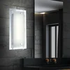 Image de Applique Murale Led, Spot Mural, Métal Chromé, Bord Miroir, Chambre À Coucher, Cuisine