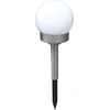 Image de Globo Lampe solaire plastique argent métallisé, 1xLED ; 33770-3
