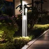 Image de Lampadaire Led 25,5 Watts Éclairage Extérieur Lampe Colonne En Acier Inoxydable Ip44