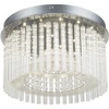 Image de Globo Lighting Plafonnier métal chromé, LED