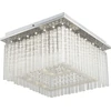 Image de Globo Lighting Plafonnier métal chromé, LED
