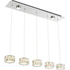 Image de Globo Lighting Lampe à suspendre métal chromé, LED