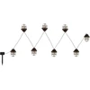 Image de Guirlande lumineuse à LED avec 8 lanternes - IP44 Eclairage solaire extérieur - Décoration de jardin