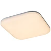 Image de Globo Lighting Lampe d'extérieur plastique, plastique, blanc, IP54, LxlxH : 330x330x56mm, incl. LED 24W 230V, 3000lm Source, 1900lm Output, 3000K