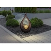 Image de Globo Lighting Lampe solaire plastique bronze, LED