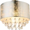 Image de Globo Lighting Plafonnier en métal nickel mat, 1x E27