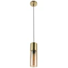 Image de GLOBO Lighting Suspension ANNIKA DH 10.50x152 cm orange Lampe à suspendre
