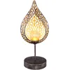 Image de GLOBO 33528 Lampe solaire métal doré patiné, LED
