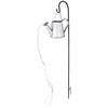 Image de Lampe Solaire À Led Plug-in Arrosoir Lampe D'Extérieur Gris Argenté Lampe De Conception De Pointe De Terre Noire Globo 33652