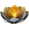 Image de Lampe solaire de jardin Nénuphar Boule Lampe solaire d'extérieur 33532