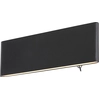 Image de Globo Lighting Applique murale aluminium noir, LED
