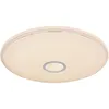 Image de Globo Connor Plafonnier Encastré Blanc De 50 Cm, 1 Led Rvb, Intensité Variable 2700-6500 K, Télécommande, Minuterie, Tuya Smart