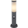 Image de Globo Lighting lampe d'extérieur acier inoxydable anthracite, 1x E27