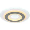 Image de Plafonnier Led Télécommande Lampe Lumière Du Jour Plafonnier Dimmable Lampe De Salon Lampe De Salle À Manger, Fonction Mémoire Fixable Cct, Métal, Opale Anthracite, 21 Watt 1365 Lumens, D X H 30 X 5,5