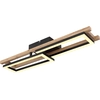 Image de Globo Lighting Plafonnier métal noir mat, LED