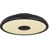 Image de Globo Lighting Plafonnier plastique noir, LED