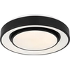 Image de Globo Lighting Plafonnier métal noir, LED
