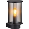 Image de Globo Lighting lampe d'extérieur acier inoxydable noir mat, 1x E27