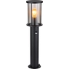 Image de Globo Lighting lampe d'extérieur acier inoxydable noir mat, 1x E27